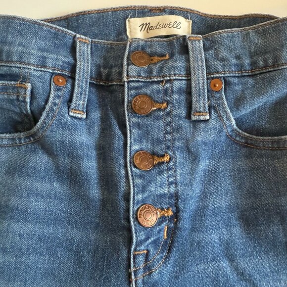 Madewell High Rise Women Jeans - Blue - Picture 3 of 9